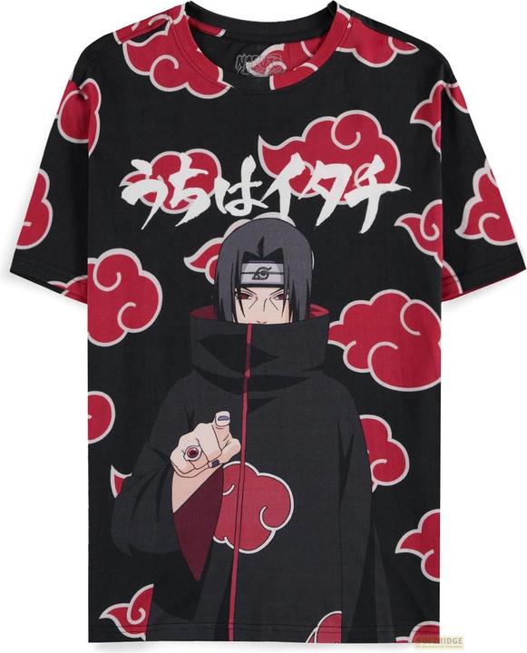 Difuzed NARUTO SHIPPUDEN - Nuage Itachi - T-shirt Homme (L) (L)