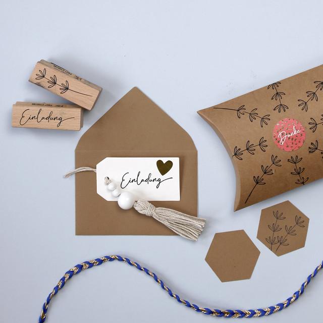Produktbild Artoz Stempel Einladung