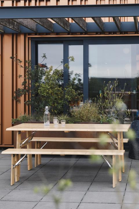 Actual product image Zuiver Outdoor Set Avenue Natural (79 cm)