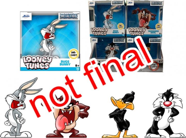 Actual product image Jada Looney Tunes Figures 2,5", Wave 1