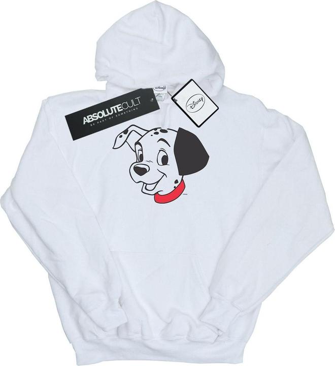 Immagine prodotto Disney 101 Dalmatians Dalmatian Head Felpa con Cappuccio Ragazze (128)