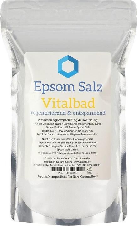 Immagine prodotto Casida Sale di Epsom (Sali da bagno)