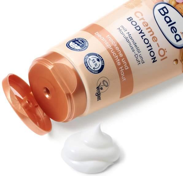 Produktbild dm Balea Creme-Öl Bodylotion Mandelöl (Körpercreme, Körperöl, 200 ml)