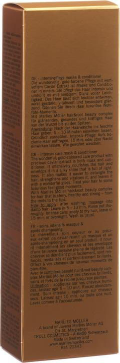 Image du produit Marlies Möller Masque de beauté de luxe au caviar doré Après-shampooing (200 ml)