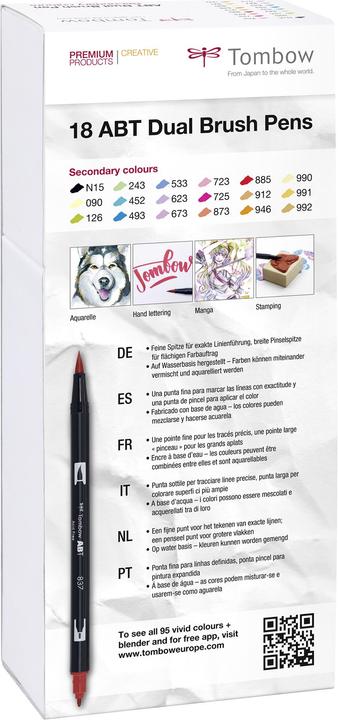 Produktbild Tombow Abt (Mehrfarbig, 18 x)