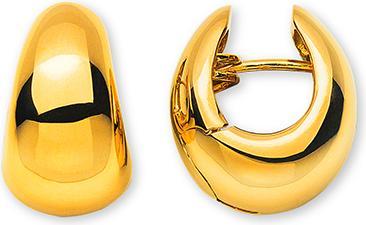 Natsumi Schmuck Klappcreolen Gelbgold 18K/750 Ø 19mm (750/18 K Gelbgold)