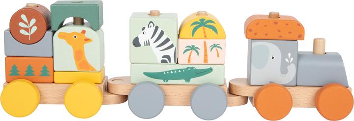 Actual product image small foot Wooden train safari