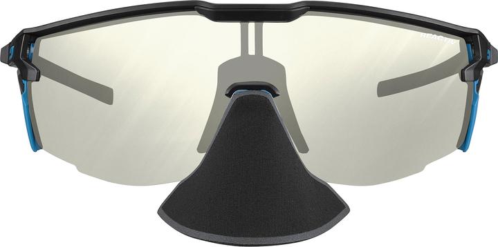 Produktbild Julbo Ultimate Cover, Reactive 0-4 High Contrast (Blau, Matt Black, Reactive 0-4 High Contrast)