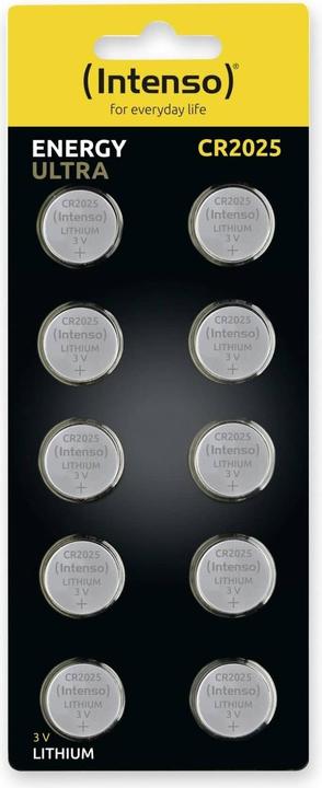 Produktbild Intenso Energy Ultra (10 Stk., CR2025, 220 mAh)