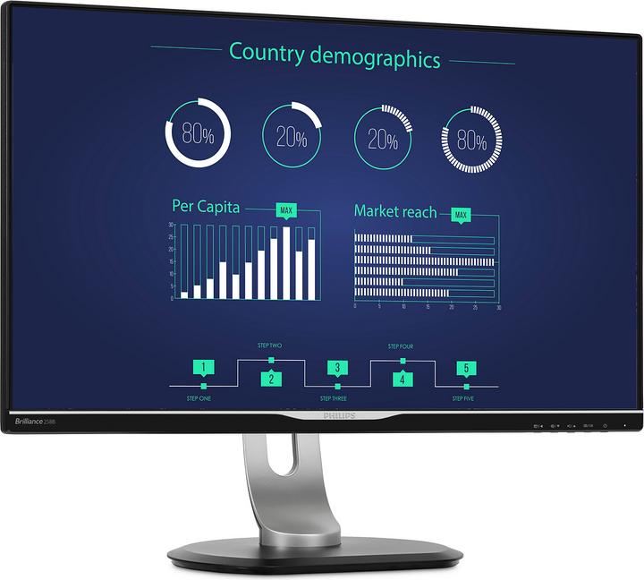 Produktbild Philips 258b6queb (2560 x 1440 Pixel, 25")