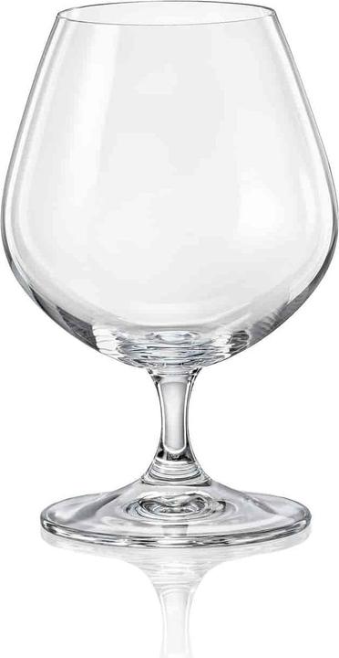 Actual product image Bohemia Crystal Cognac glass "Lara" 400 ml (set of 6) (4 dl, 6 x, Cognac glass)