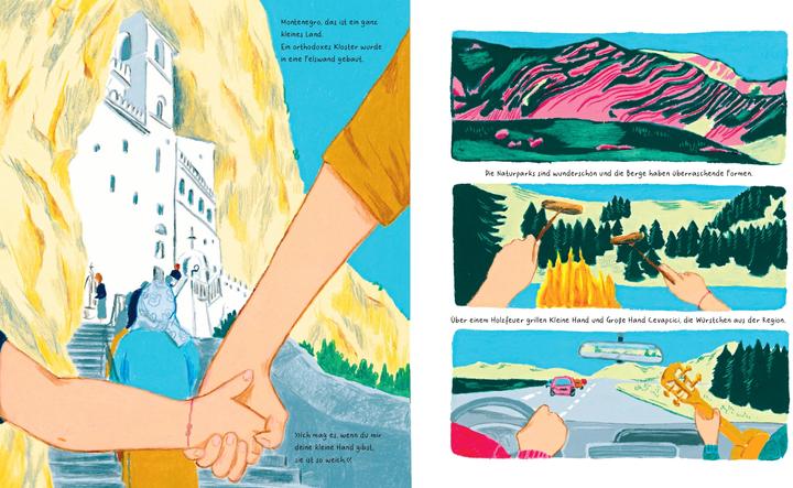 Produktbild Helvetiq Kleine Hand und grosse Hand (Deutsch, Matthias Kunz, Ysée Kunz, Dora Formica, Boris Kenov, 2024)