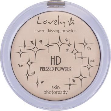 Lovely HD Pressed Powder transparentny, matujący puder do twarzy z Olejem Jojoba 10g