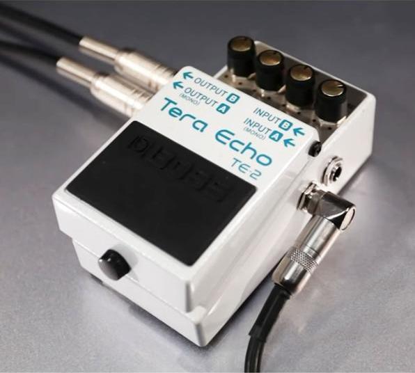 Actual product image BOSS TE-2 Tera Echo Delay Pedal effects unit (Electric guitar)