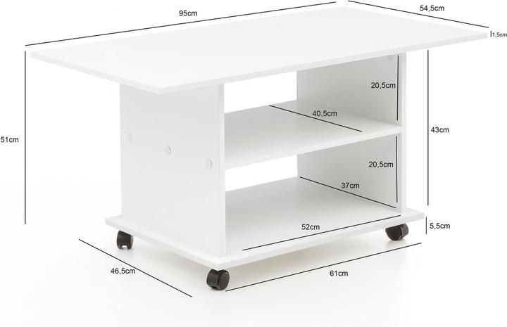 Actual product image Wohnling Move (95 x 54.5 x 51 cm)