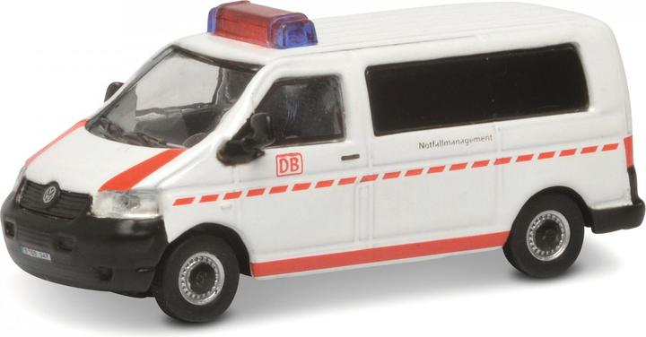 Produktbild Schuco 452655500 H0 Volkswagen 2er-Set DB Notfall VW T5 mit Figuren
