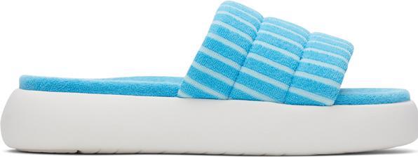 Toms W's Mallow Slide Striped Terry (40)