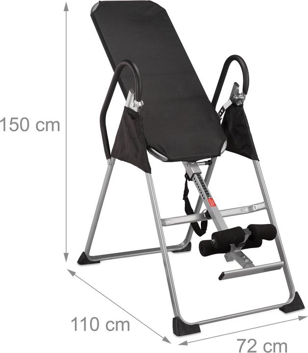 Produktbild Relaxdays Inversionsbank Rückentrainer