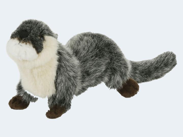 Produktbild Semo Unbekannt Stofftier Fischotter, grau, 30 cm, Kuscheltier Plüschtier, Otter