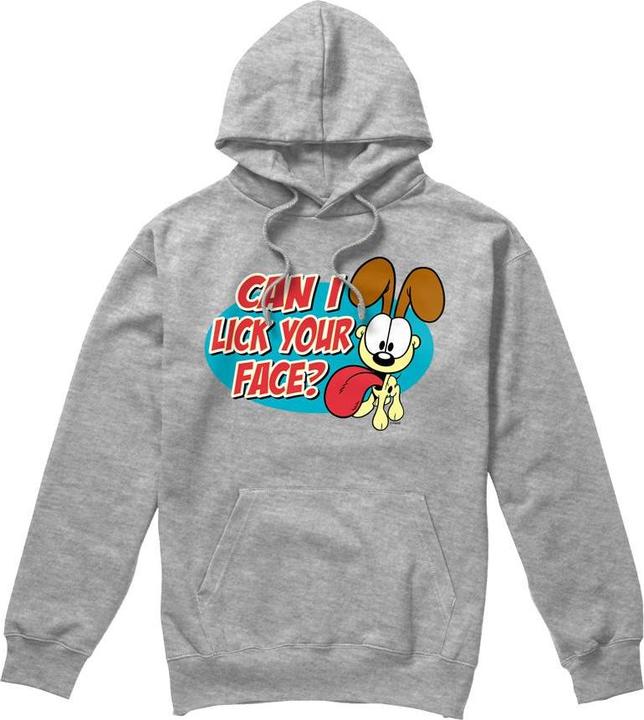 Immagine prodotto Garfield Question Felpa con Cappuccio Uomo (XL)