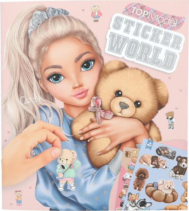 Produktbild Magni Depesche TOPModel Stickerbuch TEAM TEDDY