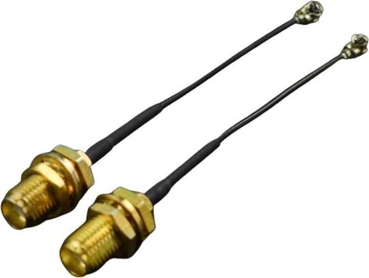 Actual product image DFRobot IPEX to SMA Female Adapter 2pcs.