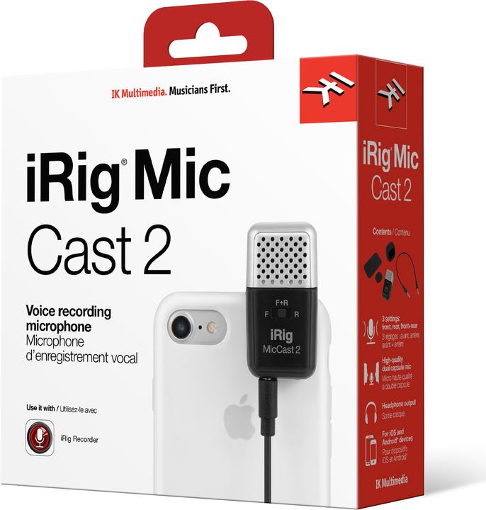 Image du produit IK Multimedia iRig Mic Cast 2