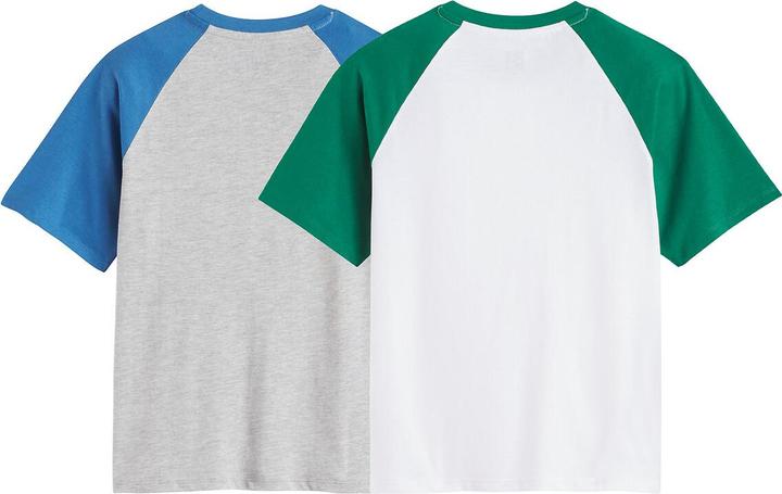 Image du produit La Redoute Collections 2er-Pack T-Shirt mit kurzen Ärmeln (102)