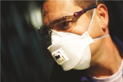 Produktbild 3M Aura Atemschutzmaske 9330+BV FFP3 (1 Stk) (FFP3, 1 x)