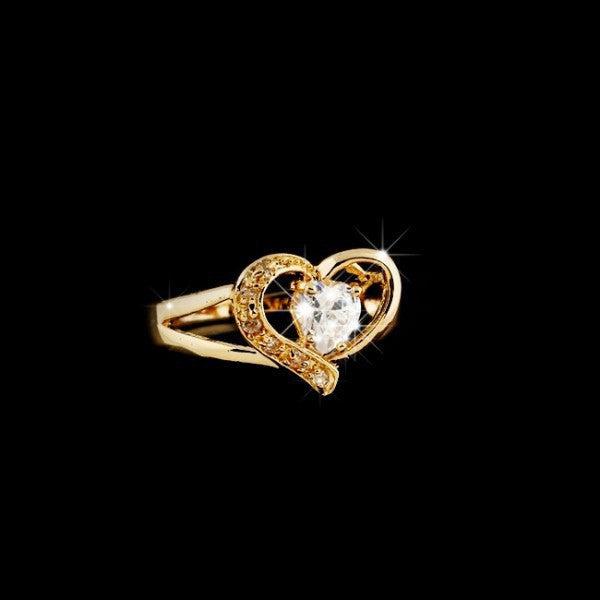 Hermex Gold Ring RGP mit Zirkonia - Gold Gr. 57 (57)
