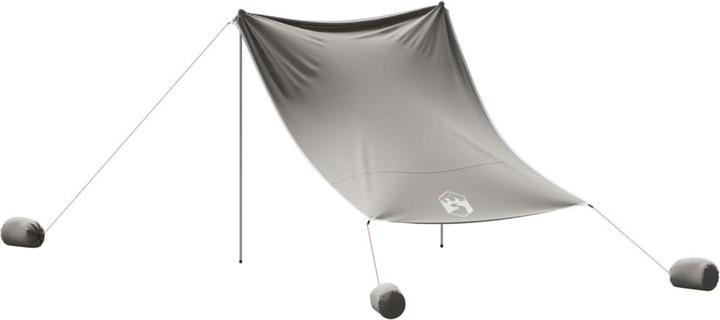 Image du produit VidaXL Tente d'ombrage de plage avec sacs de sable 214 x 236 cm (Tente de plage, 0.18 kg, 4 personnes)