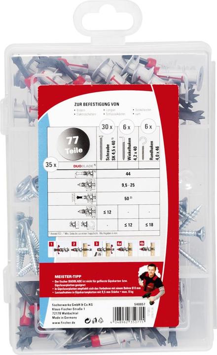 Produktbild Fischer MeisterBox DuoBlade (77) (77 Stk.)