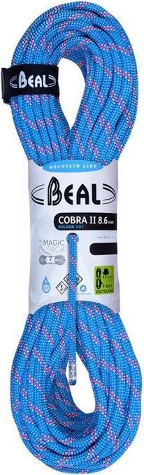 Immagine prodotto No Name Seil BEAL cobra unicore 8.6mm 70 Meter golden dry-blue (70 m)