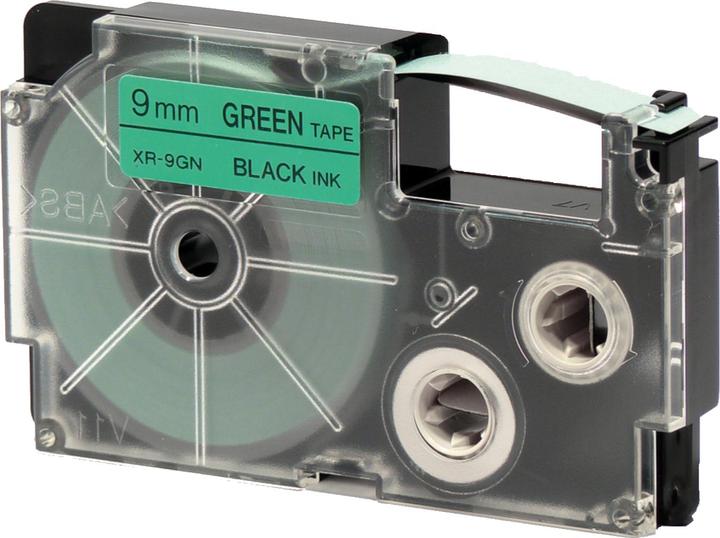 Produktbild Casio XR-9GN1 Selbstklebende Etiketten (0.90 cm, Grün)