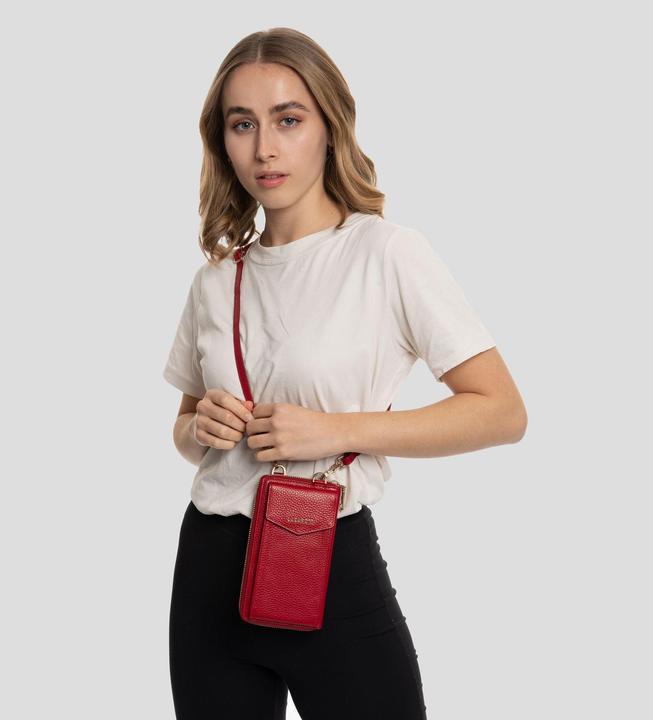 Actual product image Lazarotti Bologna Leather Mobile phone case leather 11 cm