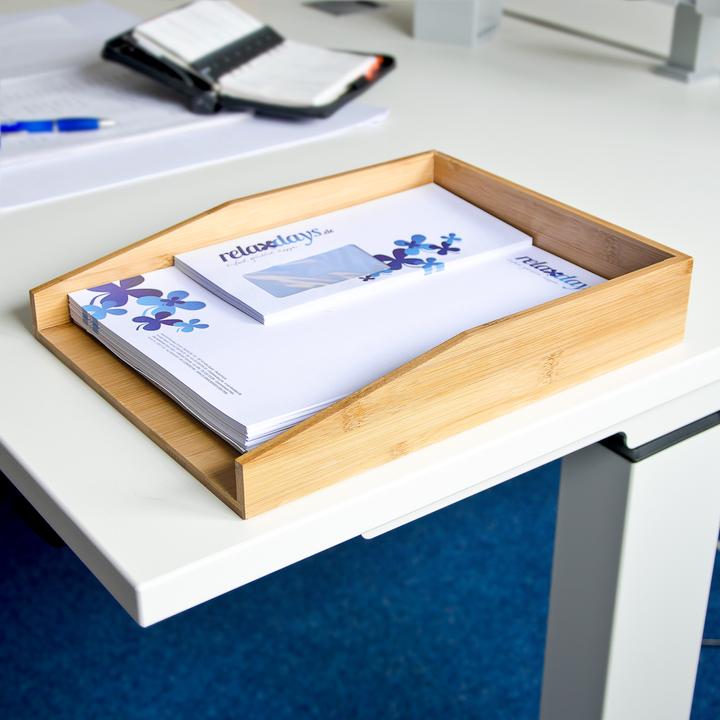 Actual product image Relaxdays Paper tray (A4)