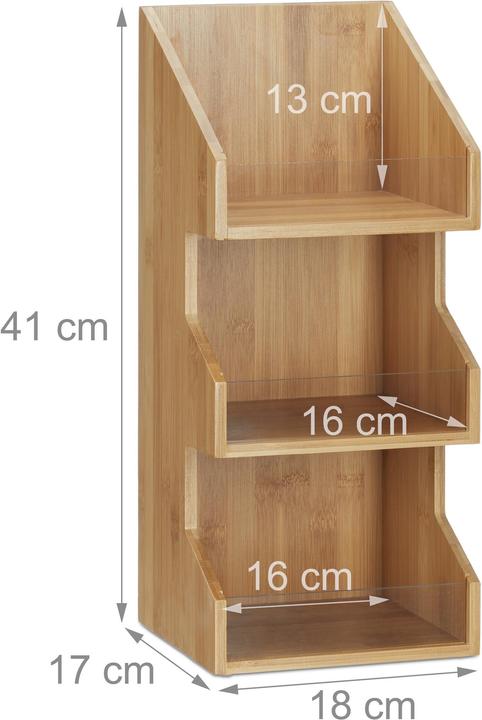 Actual product image Relaxdays Organizer