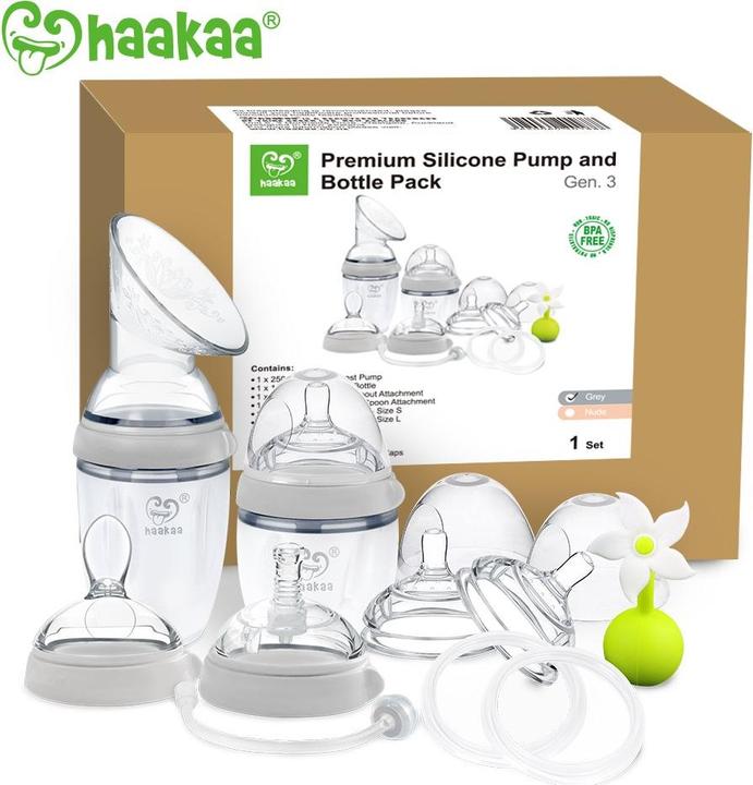 Actual product image Haakaa Generation 3 Premium Set