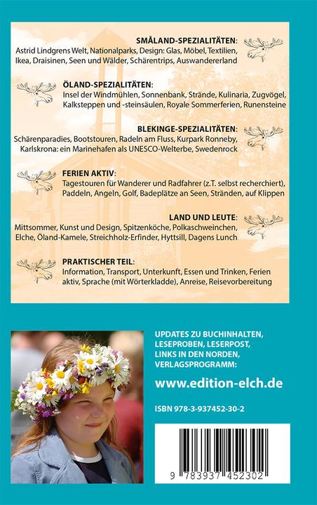 Produktbild Schweden: Småland, Öland, Blekinge (Deutsch, Birgit Bock-Schröder, Alexander Geh, 2016)
