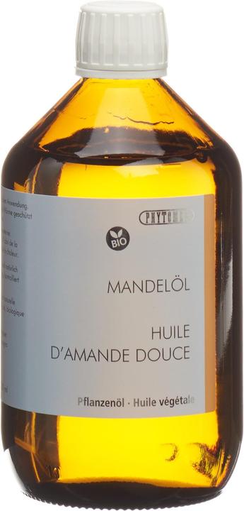 Actual product image Phytomed Almond oil organic (Body oil, 500 ml)