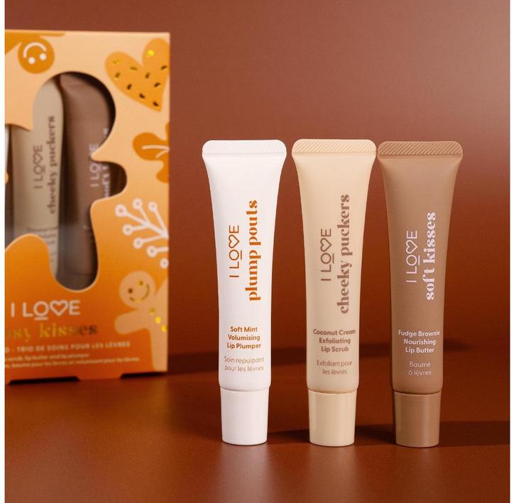 Produktbild I Love Cosy Kisses Lip Care (Lippenpflege Set, 15 ml)