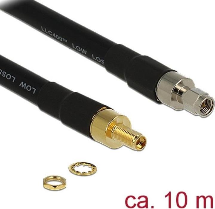 Immagine prodotto Delock Cavo di estensione GSM/UMTS/LTE, 10m (0.22 dB, Cavi antenna)