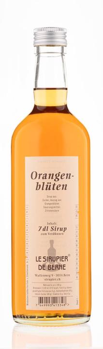Produktbild Sirupier de Berne Orangenblüten Sirup 70 cl Le Fl.Depot Fr. 1.- (1 x 70 cl)