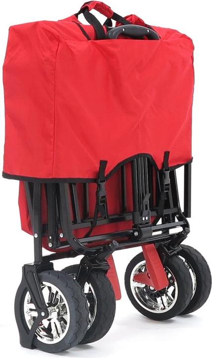Actual product image Fuxtec Bollerwagen FX-CT500 mit Sonnendach ROT