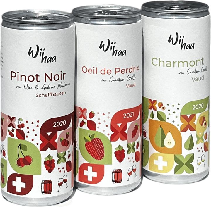 La confezione da degustazione in lattina (3 x 25 cl)