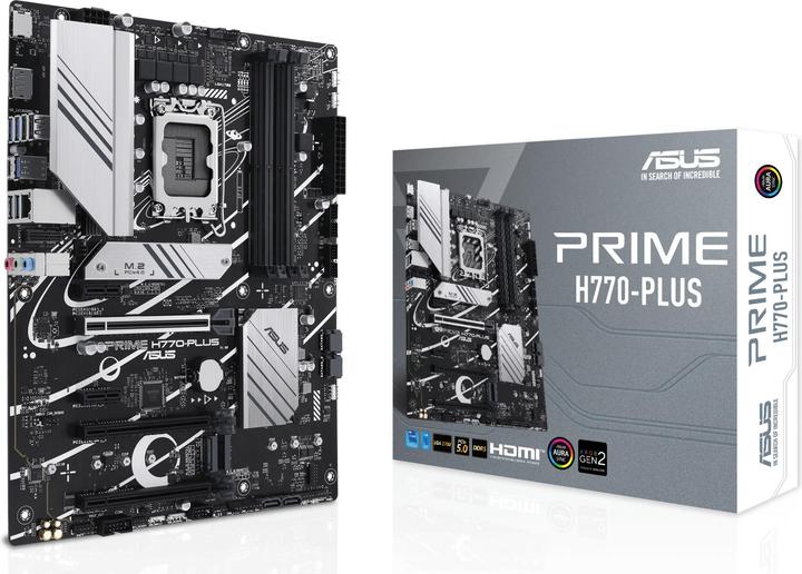 Image du produit ASUS PRIME H770-Plus (LGA 1700, Intel H770, ATX)