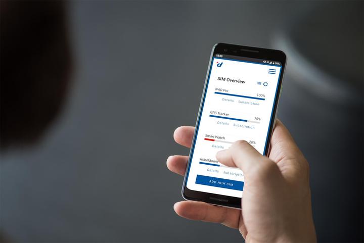 Produktbild Digitec iot Test SIM-Karte Daten Flat (30 Tage unlimitiert 10 Mbit/s)