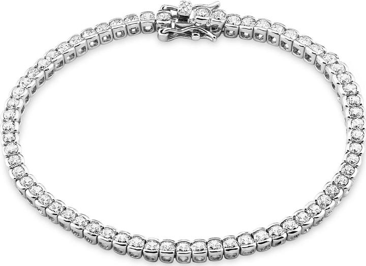 Amor Armkette (18.50 cm, Silber, Zirkonia)