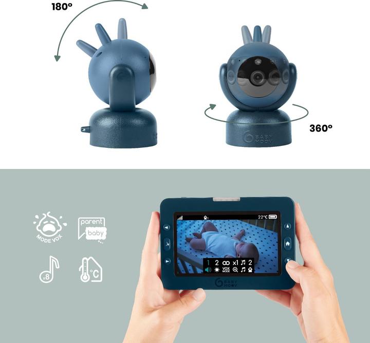 Produktbild Babymoov Yoo Master Plus (Babyphone mit Kamera, 300 m)