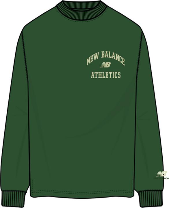 New Balance Athletics Varsity Graphic Mock Longsleeve